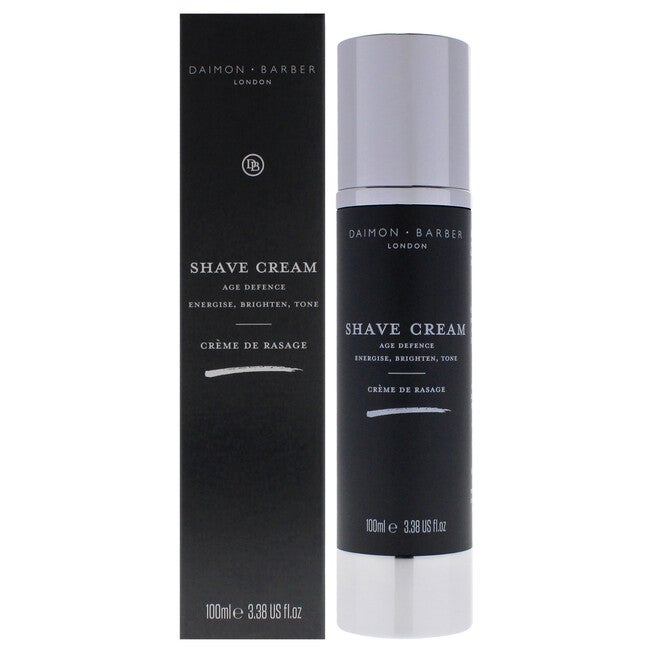Shave Cream by Daimon Barber for Men - 3.38 oz Cream, See Description, hi-res image number 0