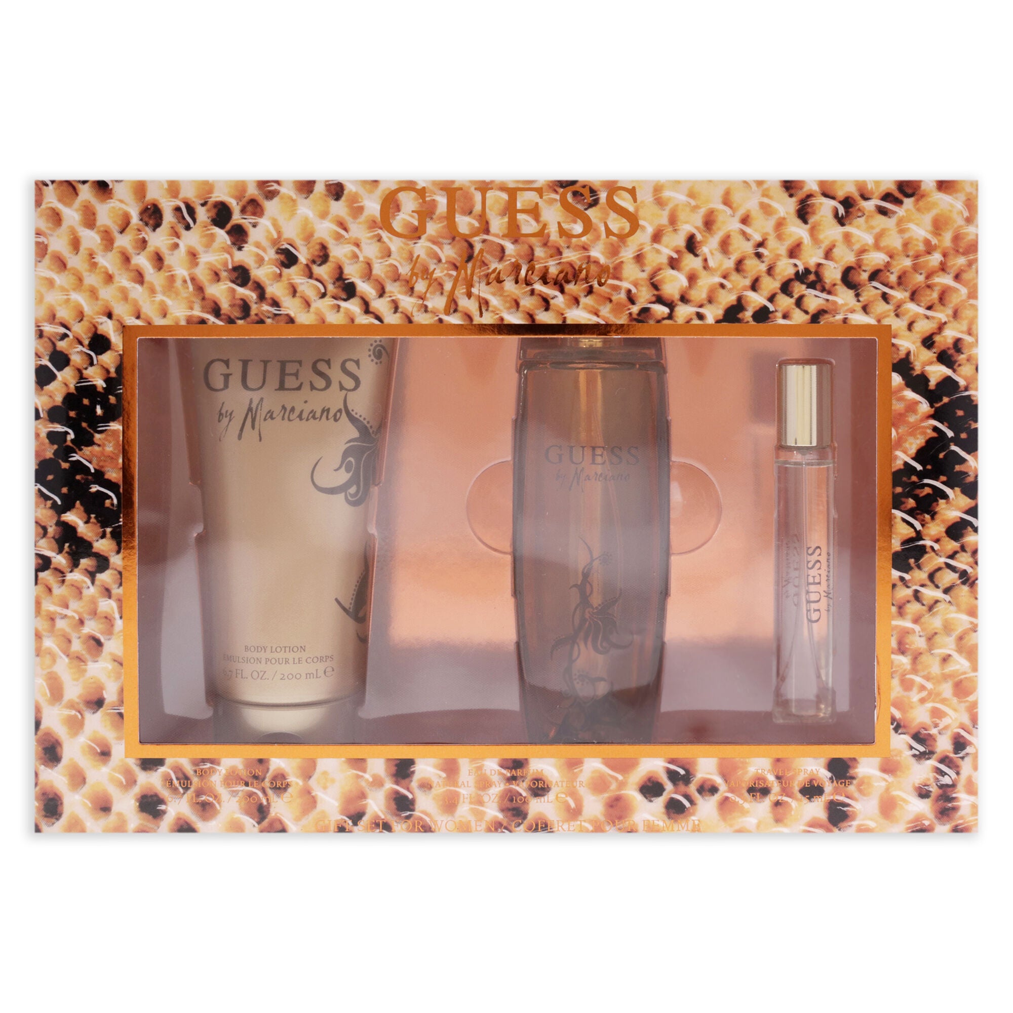 Guess By Marciano by Guess for Women - 3 Pc Gift Set 3.4oz EDP Spray, 0.5oz Travel Spray, 6.7oz Body Lotion, Clear, alternate image number 2