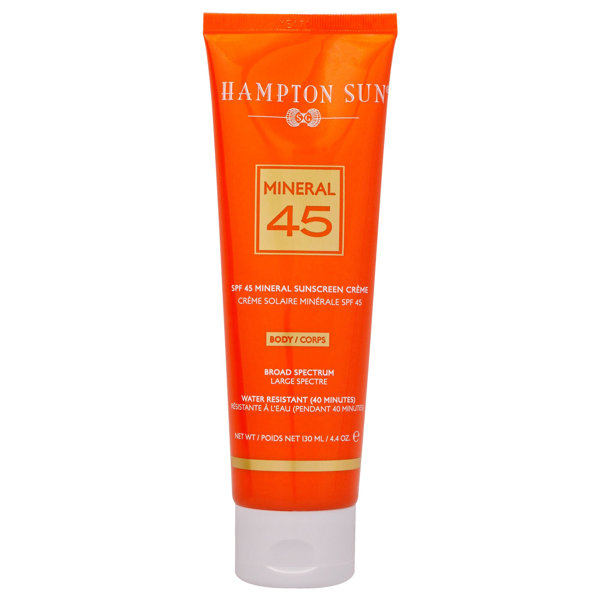 Mineral Sunscreen Creme for Body SPF 45 by Hampton Sun for Unisex - 4.4 oz Sunscreen, See Description, alternate image number 4