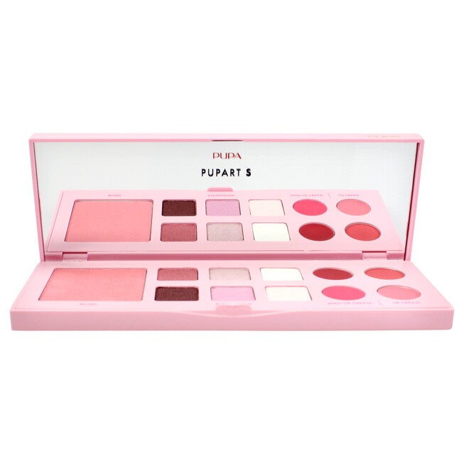 Pupart S Make-Up Palette - 002 Pink by Pupa Milano for Women - 0.4 oz Makeup, See Description, alternate image number 1