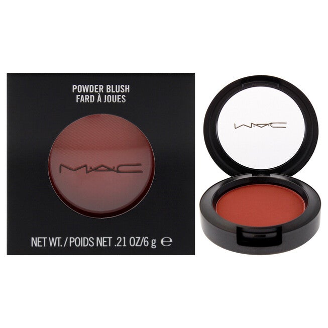 Powder Blush - Burnt Pepper by MAC for Women - 0.21 oz Blush, See Description, hi-res image number 0