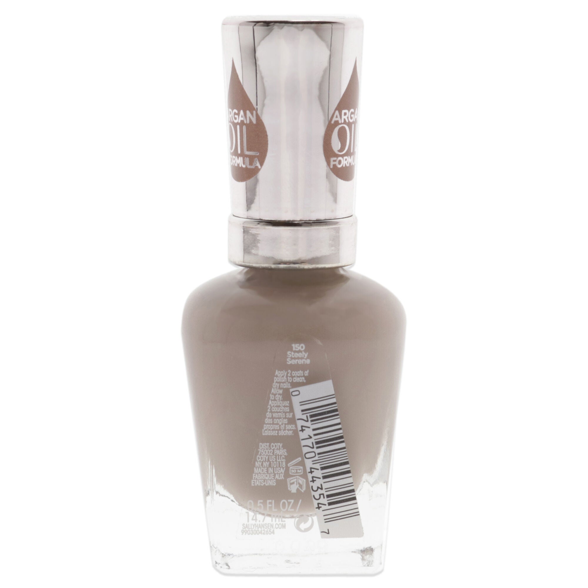 Color Therapy Nail Polish - 150 Steely Serene by Sally Hansen for Women - 0.5 oz Nail Polish, , alternate image number 4