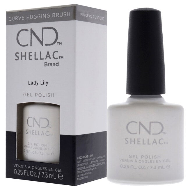Shellac Nail Color - Lady Lily by CND for Women - 0.25 oz Nail Polish, , alternate image number 8