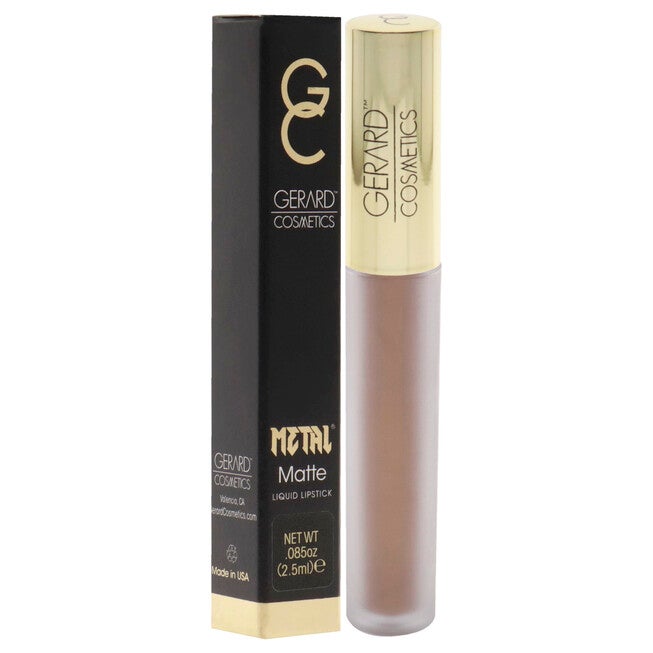 Hydra Metal Matte Liquid Lipstick - Double Shot by Gerard Cosmetic for Women - 0.085 oz Lipstick, , alternate image number 6