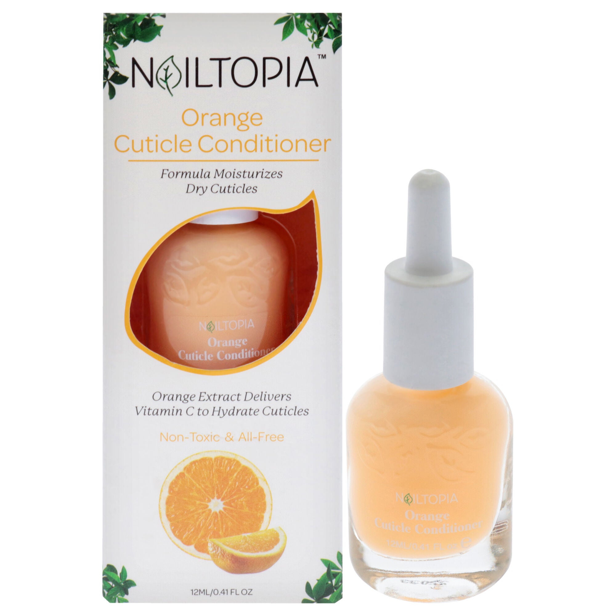 Cuticle Conditioner - Orange by Nailtopia for Women - 0.41 oz Nail Treatment, See Description, hi-res image number 0