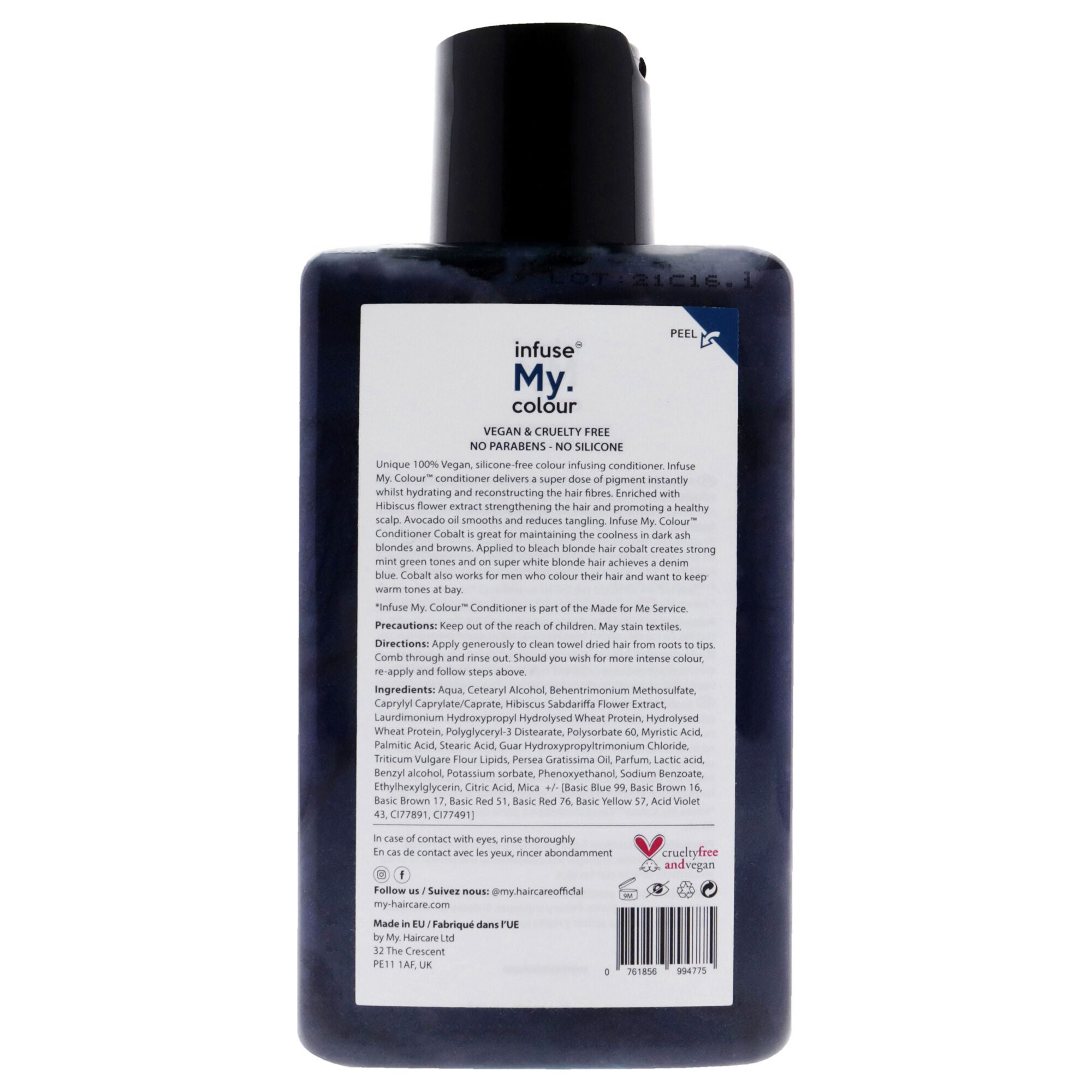 Infuse My Colour Cobalt Conditioner by Infuse My Colour for Unisex - 8.5 oz Conditioner, White, alternate image number 1