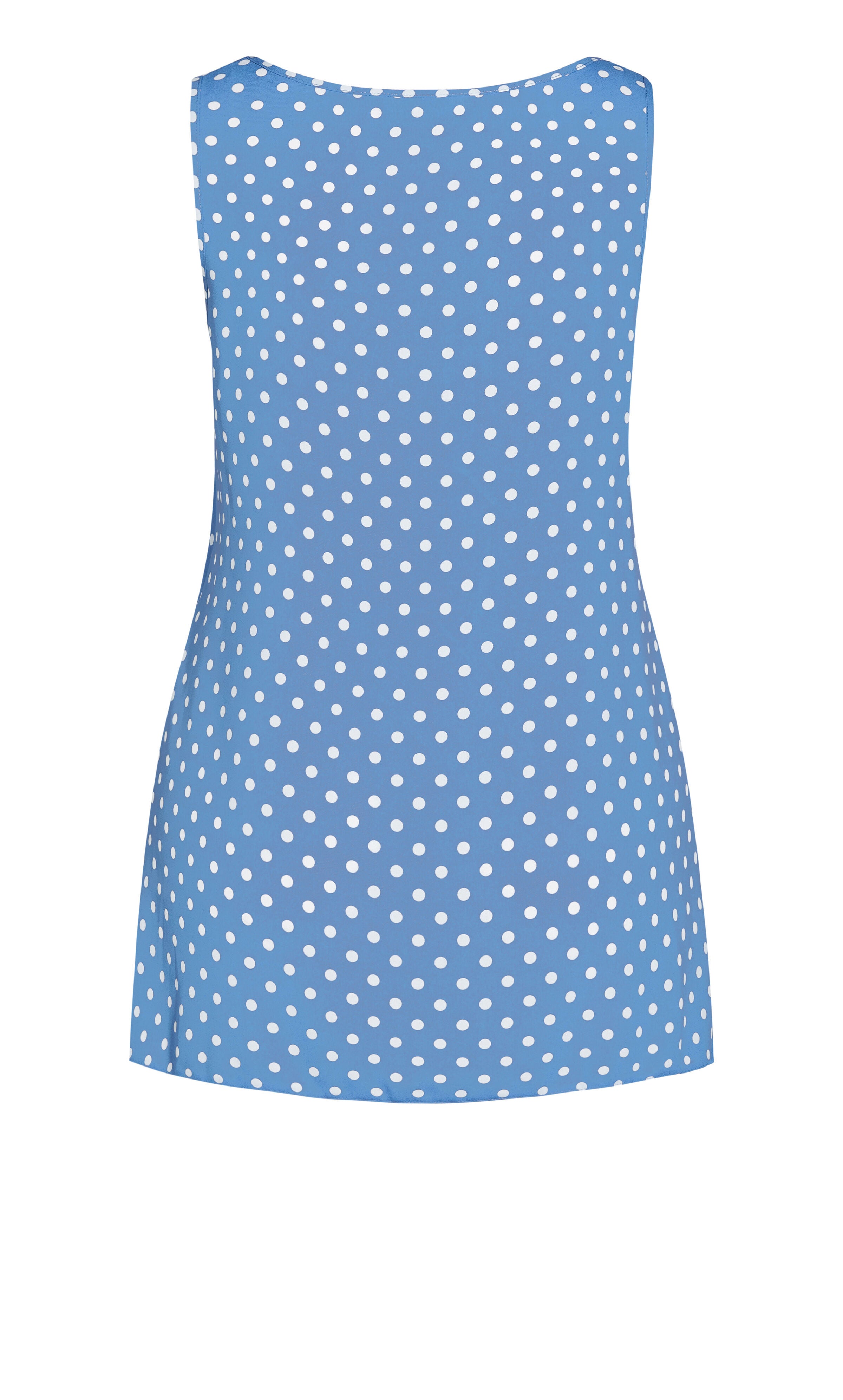 Spot Print Vest - blue, , alternate image number 5