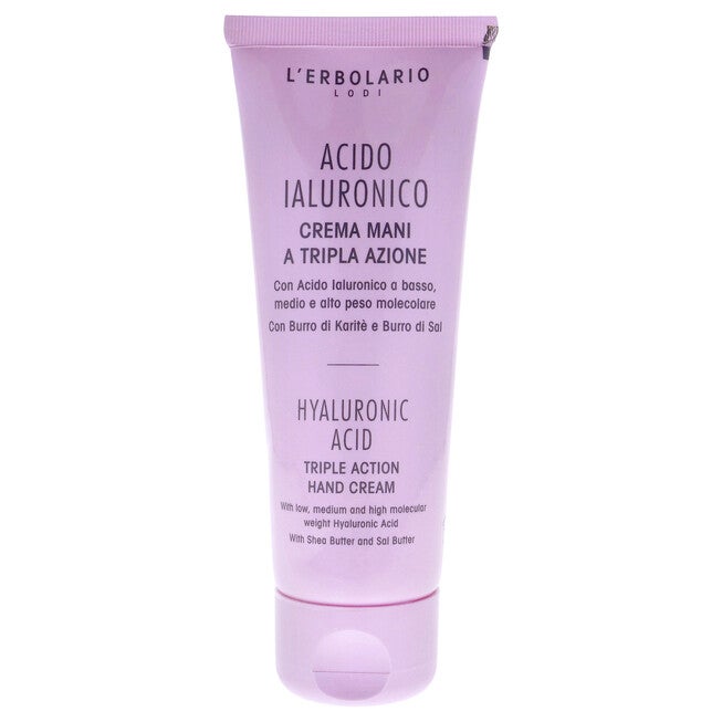 Hyaluronic Acid Triple Action Hand Cream by LErbolario for Unisex - 2.5 oz Cream, See Description, alternate image number 4