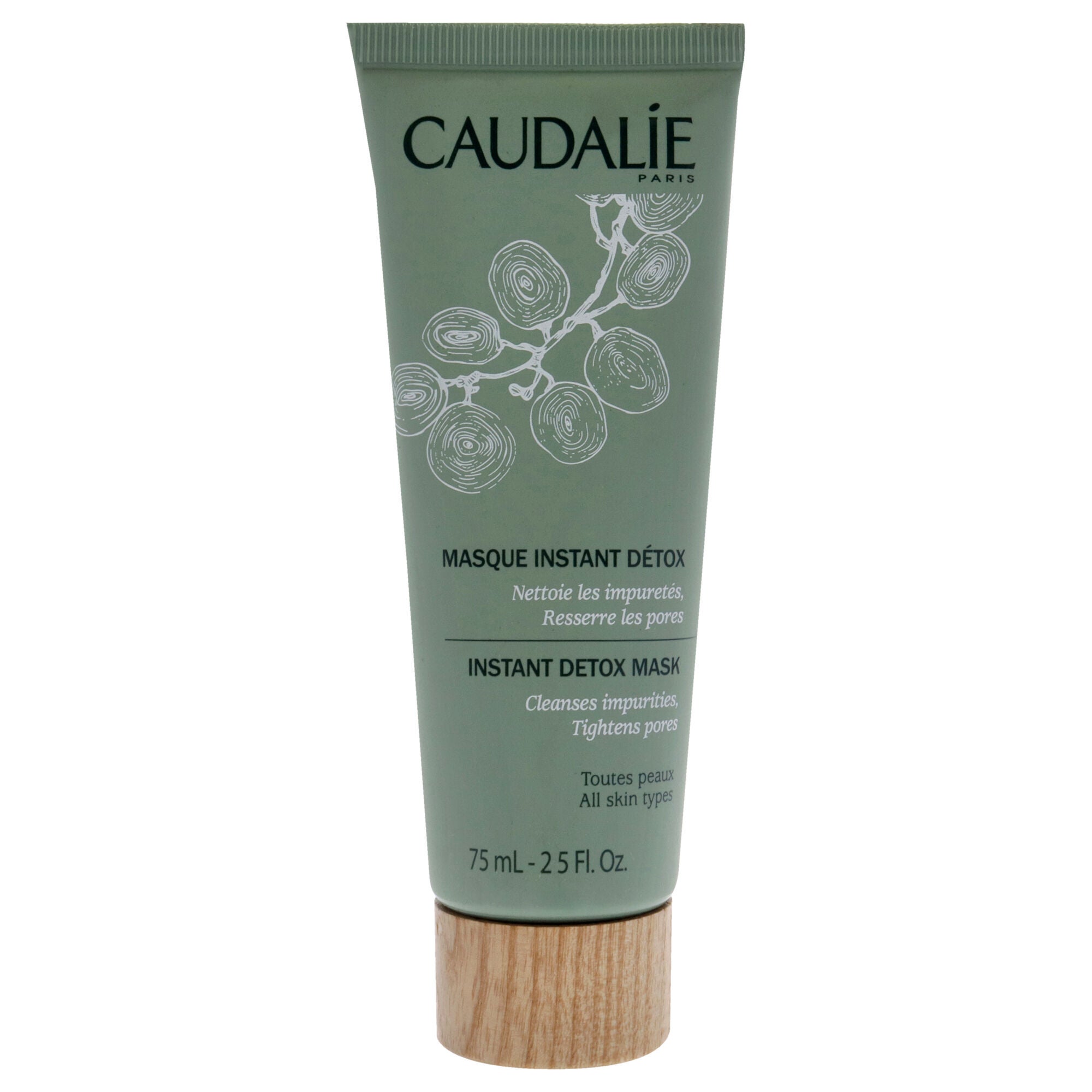 Instant Detox by Caudalie for Women - 2.5 oz Mask, See Description, hi-res image number 0