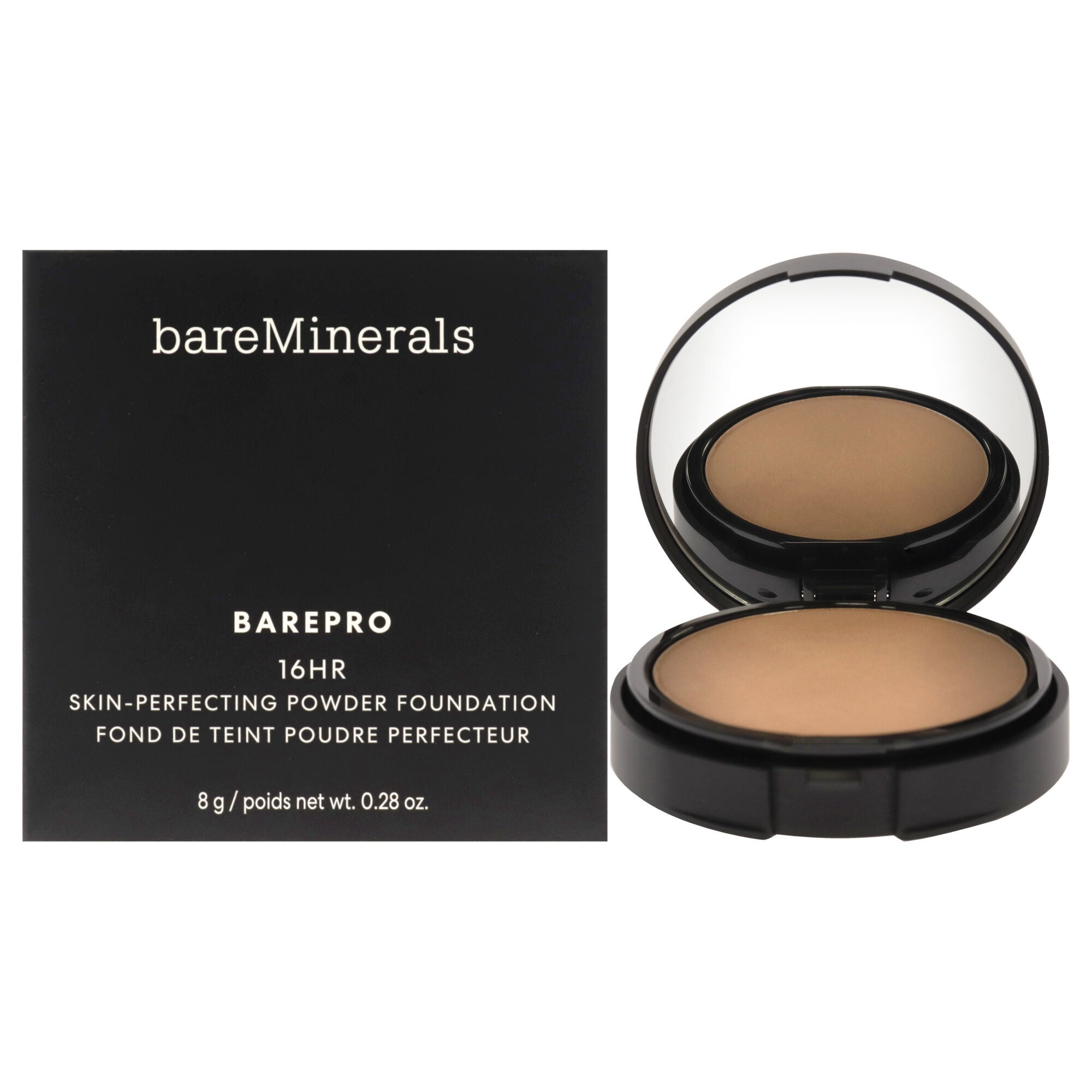 Barepro 16HR Skin Perfecting Powder Foundation - 35 Medium Cool by bareMinerals for Women - 0.28 oz Foundation, , alternate image number 5