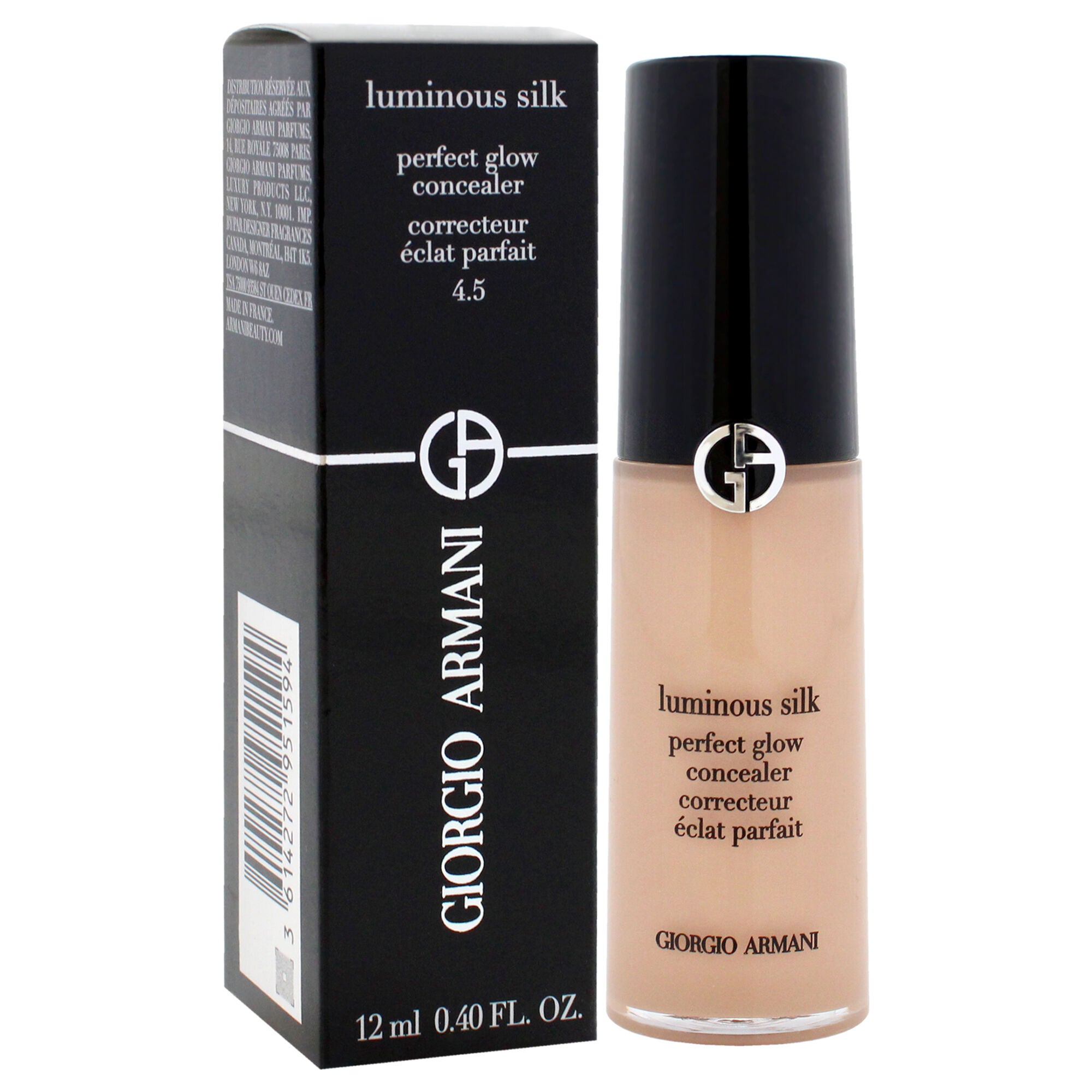 Luminous Silk Concealer - 4.5 Light to Medium Neutral by Giorgio Armani for Women - 0.40 oz Concealer, See Description, alternate image number 2