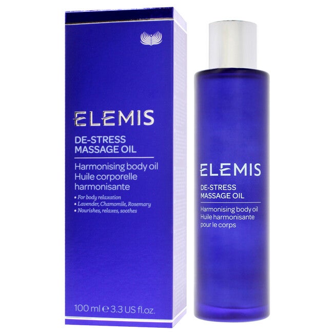 De-Stress Massage Oil by Elemis for Unisex - 3.3 oz Body Oil, NA, alternate image number null