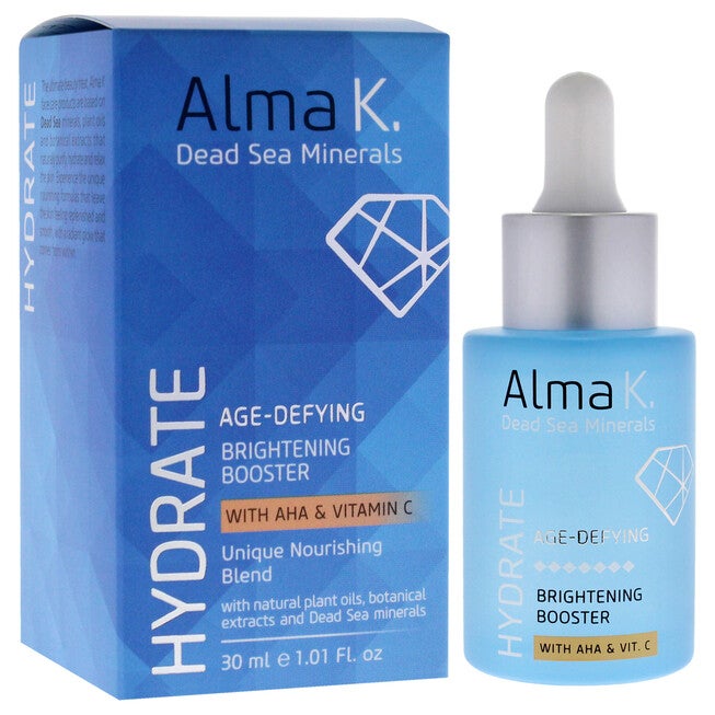 Brightening Booster with AHA and Vitamin C by Alma K for Women - 1 oz Booster, See Description, alternate image number 1