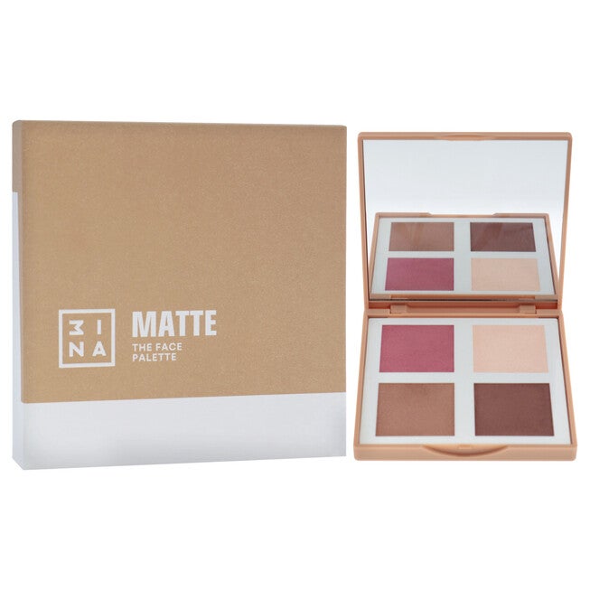 The Matte Face Palette by 3INA for Women - 0.35 oz Palette, See Description, alternate image number 1