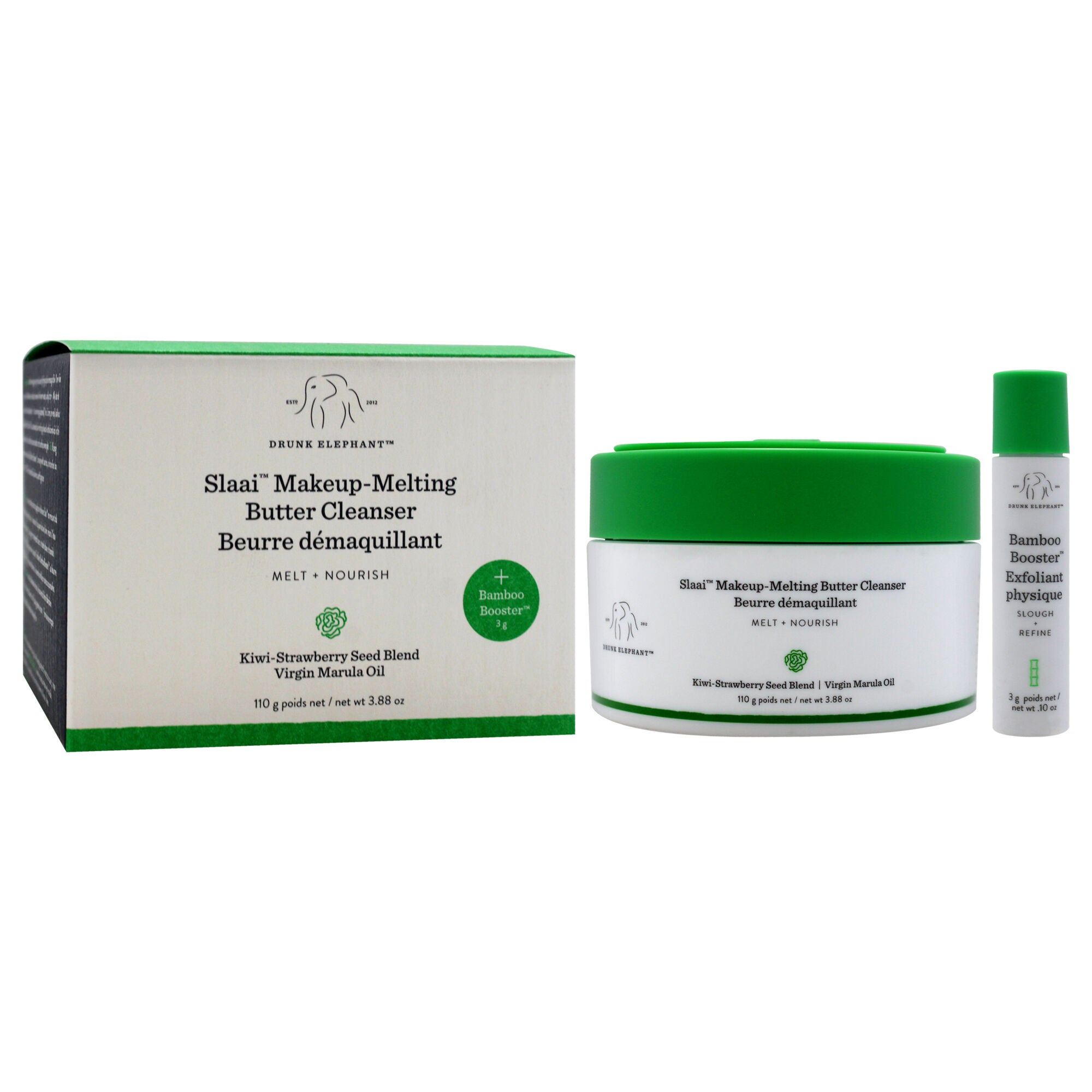 Slaai Makeup Melting Butter Cleanser by Drunk Elephant for Women - 3.8 oz Cleanser, See Description, alternate image number 1