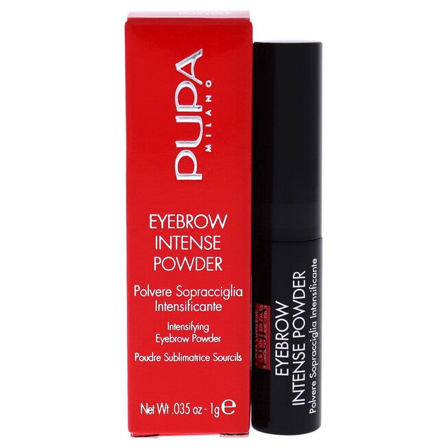 Eyebrow Intense Powder - 004 Extra Dark by Pupa Milano for Women - 0.035 oz Eyebrow, See Description, hi-res image number 0