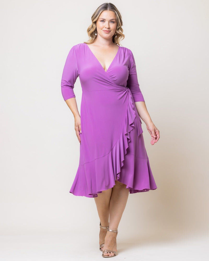 Whimsy Wrap Dress, Lilac, hi-res image number 0