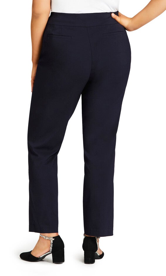 Super Stretch Zip Pant Navy - tall, , alternate image number 3