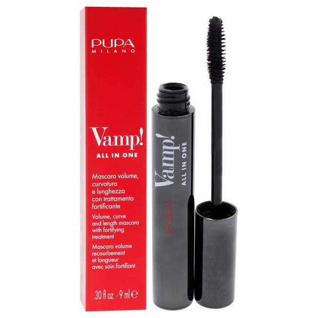 Vamp! All In One Mascara - 101 Extra Black by Pupa Milano for Women - 0.30 oz Mascara, See Description, alternate image number 1