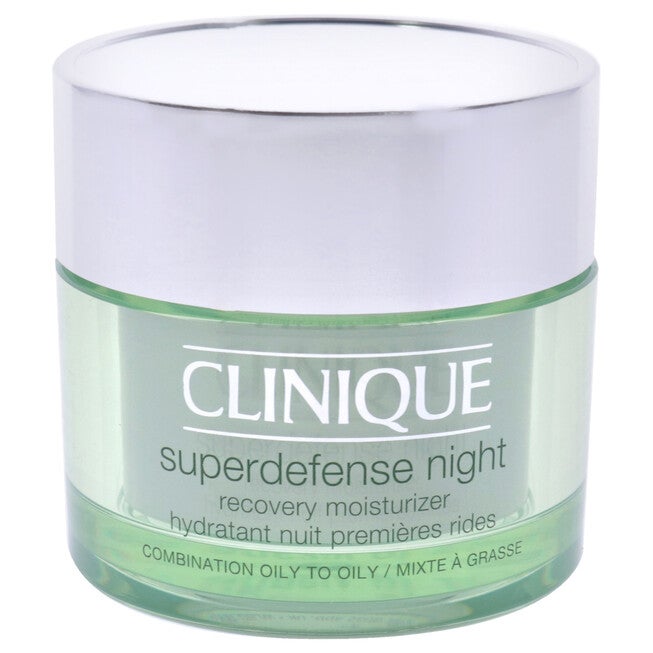 Superdefense Night Recovery Moisturizer - Combination Oily To Oily by Clinique for Women - 1.7 oz Moisturizer, NA, alternate image number null