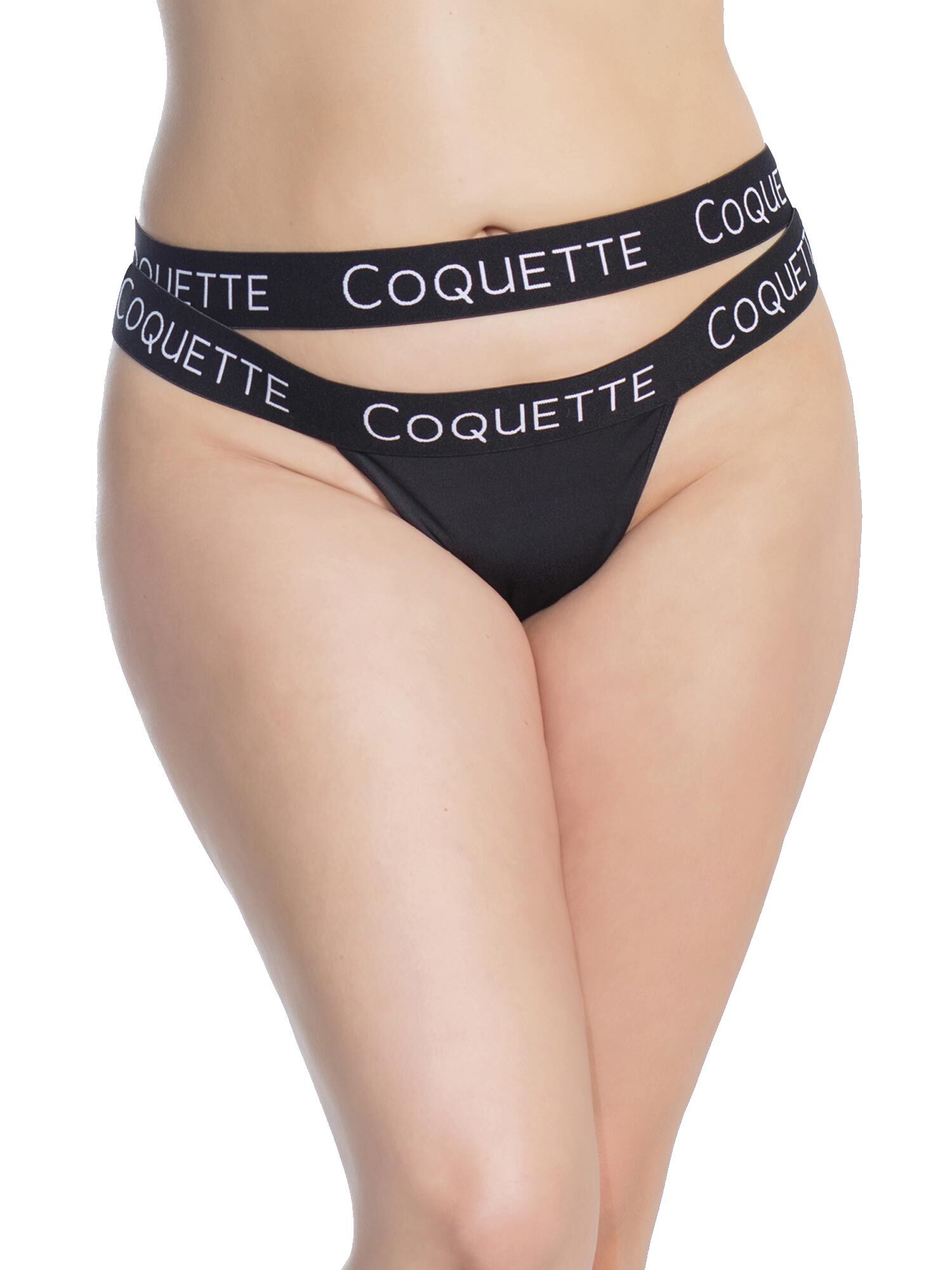 Coquette Lace Panty, Black, hi-res image number 0