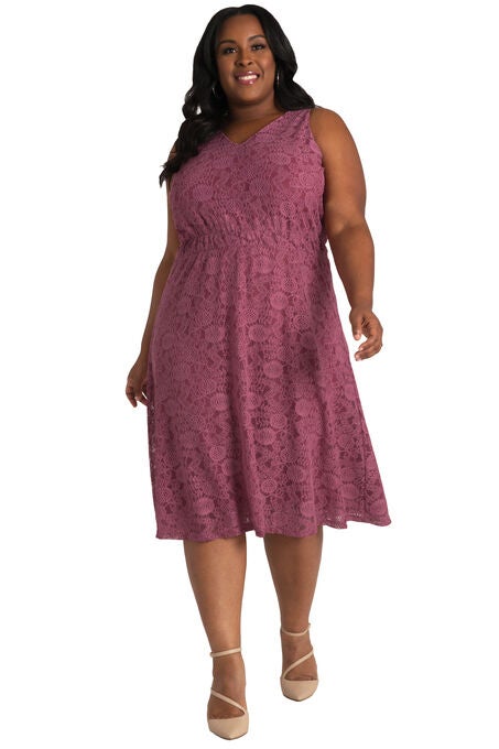 purple clothes plus size