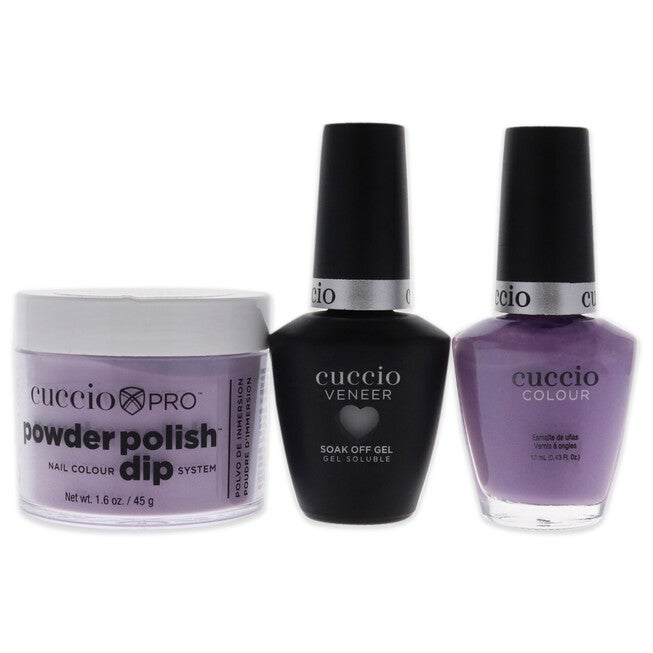Match Makers Plus Dip - Peace Love and Purple by Cuccio Colour for Women - 3 Pc Set, See Description, alternate image number 4