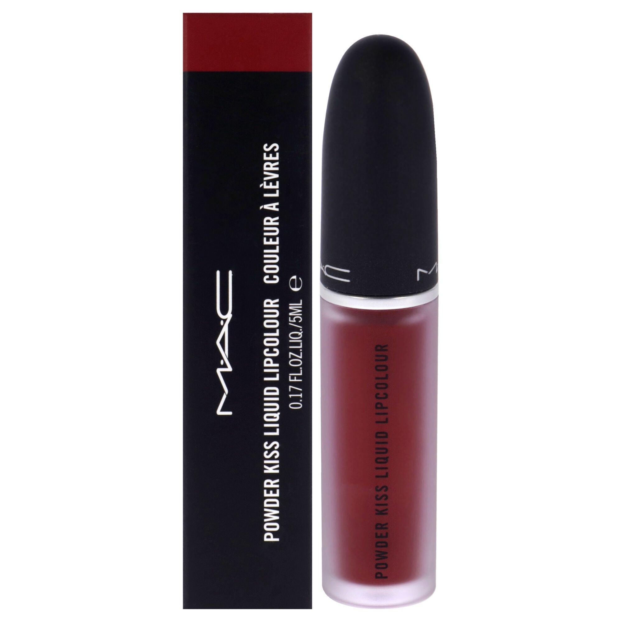 Powder Kiss Liquid Lipcolor - 975 Ruby Boo by MAC for Women - 0.17 oz Lipstick, See Description, hi-res image number 0