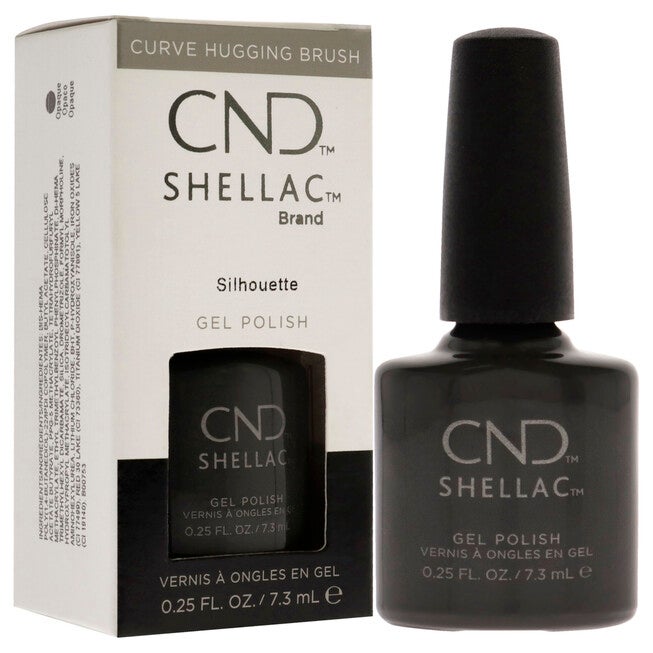 Shellac Nail Color - Silhouette by CND for Women - 0.25 oz Nail Polish, See Description, alternate image number 2