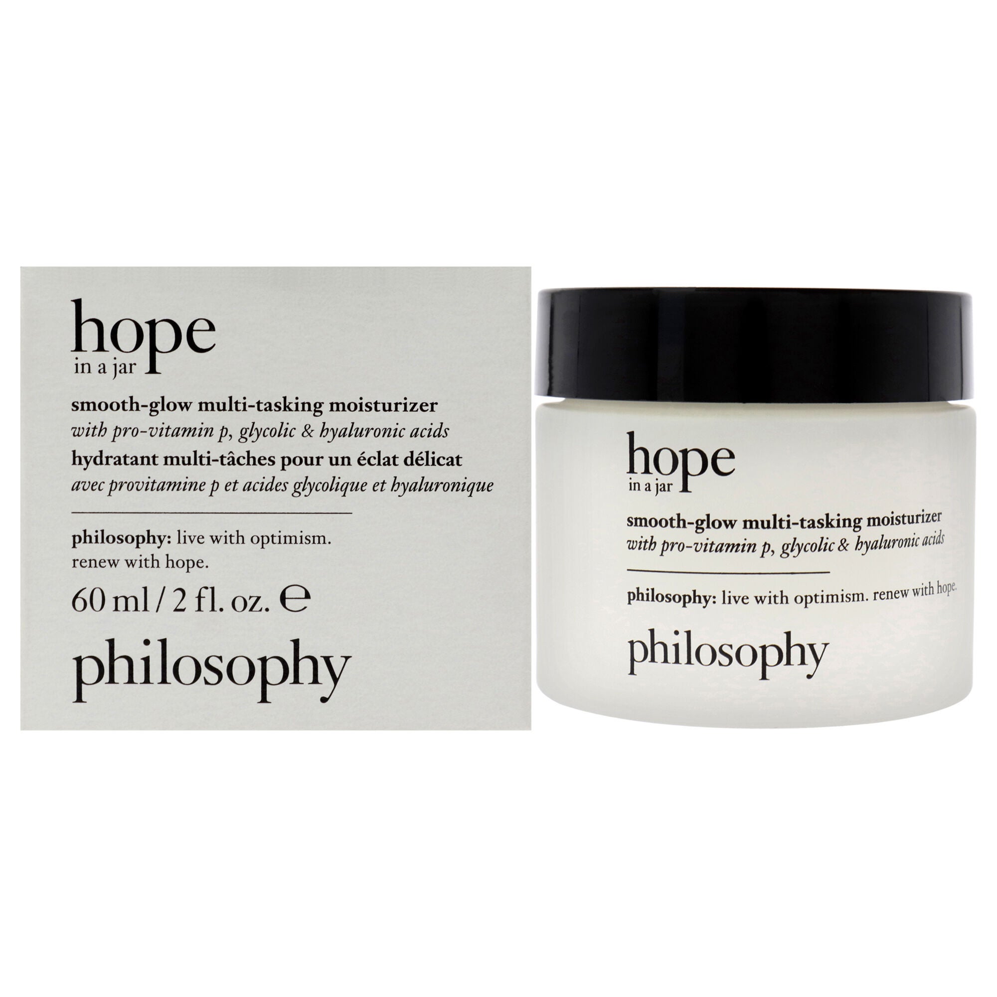 Hope in a Jar Smooth-Glow Multi-Tasking Moisturizer by Philosophy for Unisex - 2 oz Moisturizer, , alternate image number 5