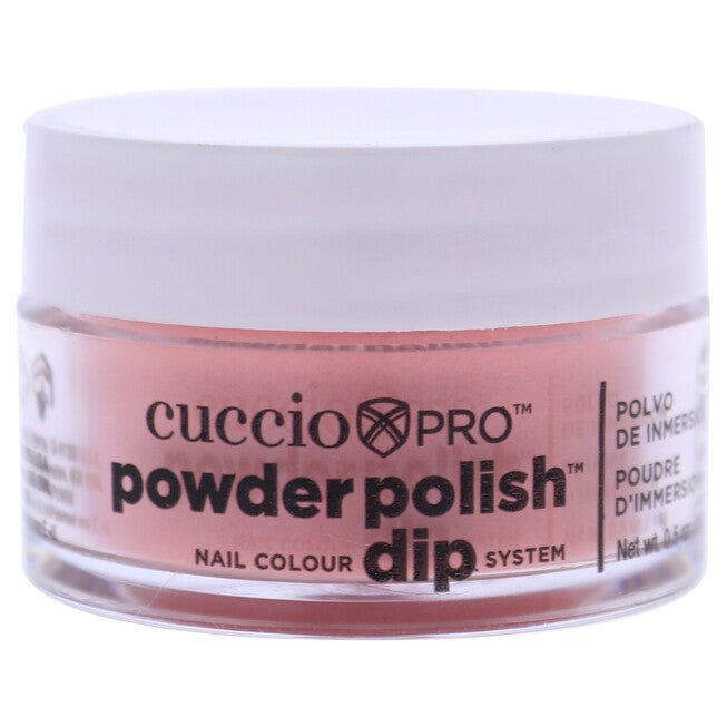 Pro Powder Polish Nail Colour Dip System - Pastel Peach by Cuccio Colour for Women - 0.5 oz Nail Powder, See Description, hi-res image number 0