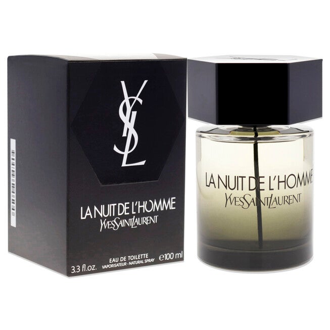 La Nuit De LHomme by Yves Saint Laurent for Men - 3.3 oz EDT Spray, See Description, alternate image number 1