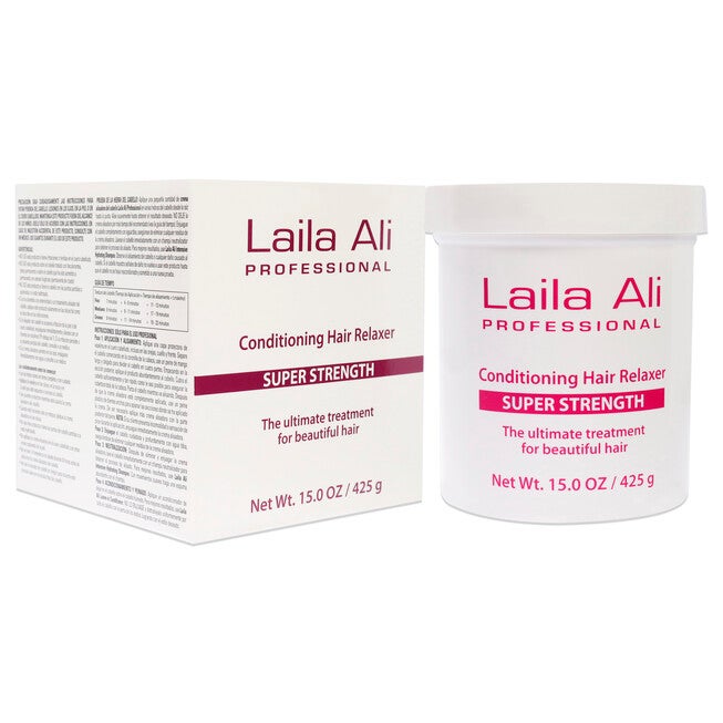 Super Strength Conditioning Hair Relaxer by Laila Ali for Unisex - 15 oz Treatment, See Description, alternate image number null