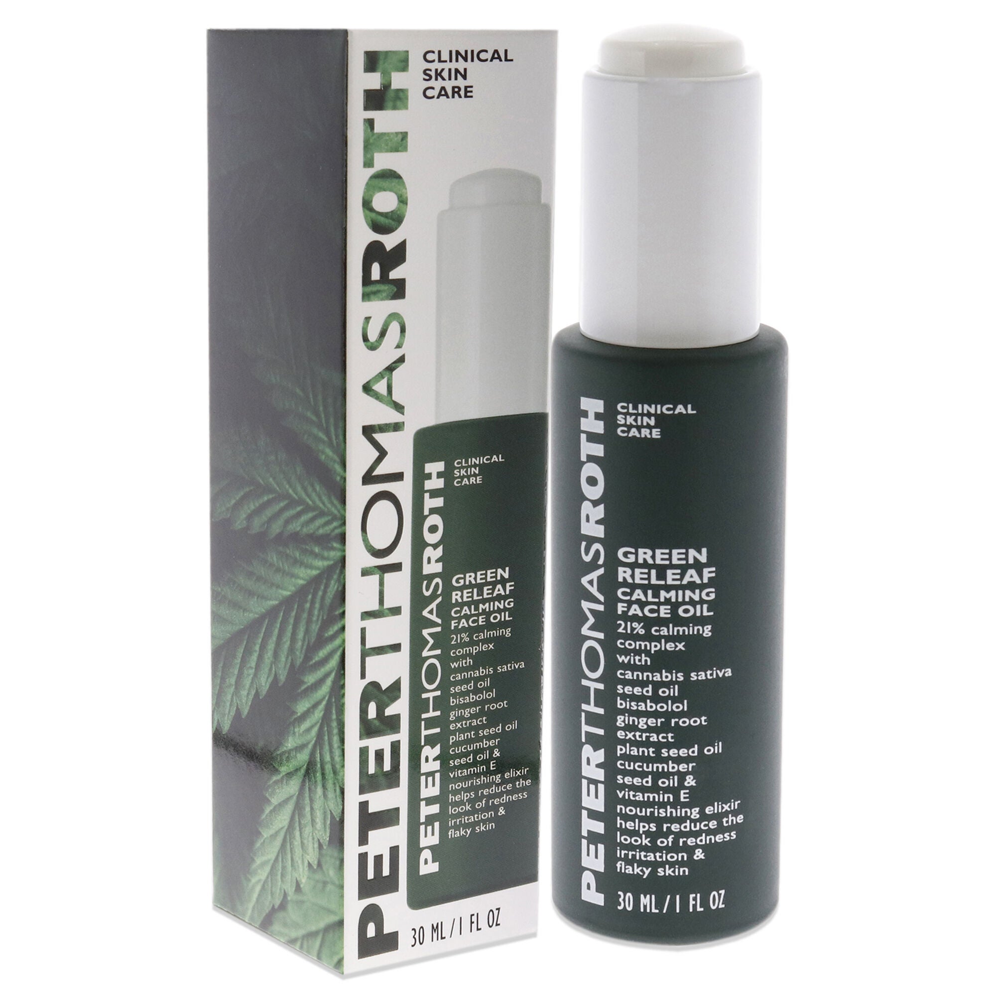 Green Releaf Calming Face Oil by Peter Thomas Roth for Women - 1 oz Oil, , alternate image number 6