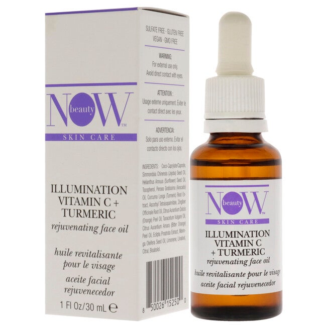 Illumination Vitamin C Plus Turmeric Rejuvenating Face Oil by NOW Beauty for Unisex - 1 oz Oil, See Description, alternate image number 3