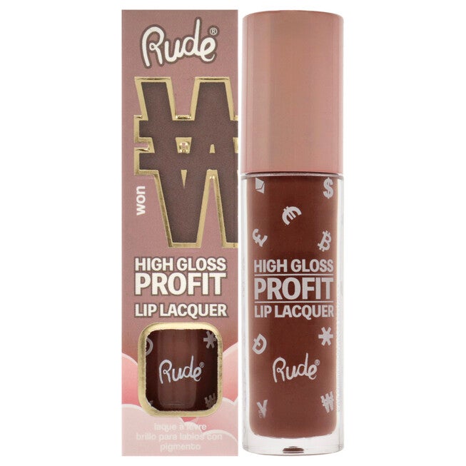 High Gloss Profit Lip Lacquer - Won by Rude Cosmetics for Women - 0.141 oz Lip Gloss, See Description, hi-res image number 0