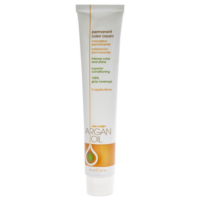 Argan Oil Permanent Color Cream - 2V Violet Black by One n Only for Unisex - 3 oz Hair Color, See Description, alternate image number 3