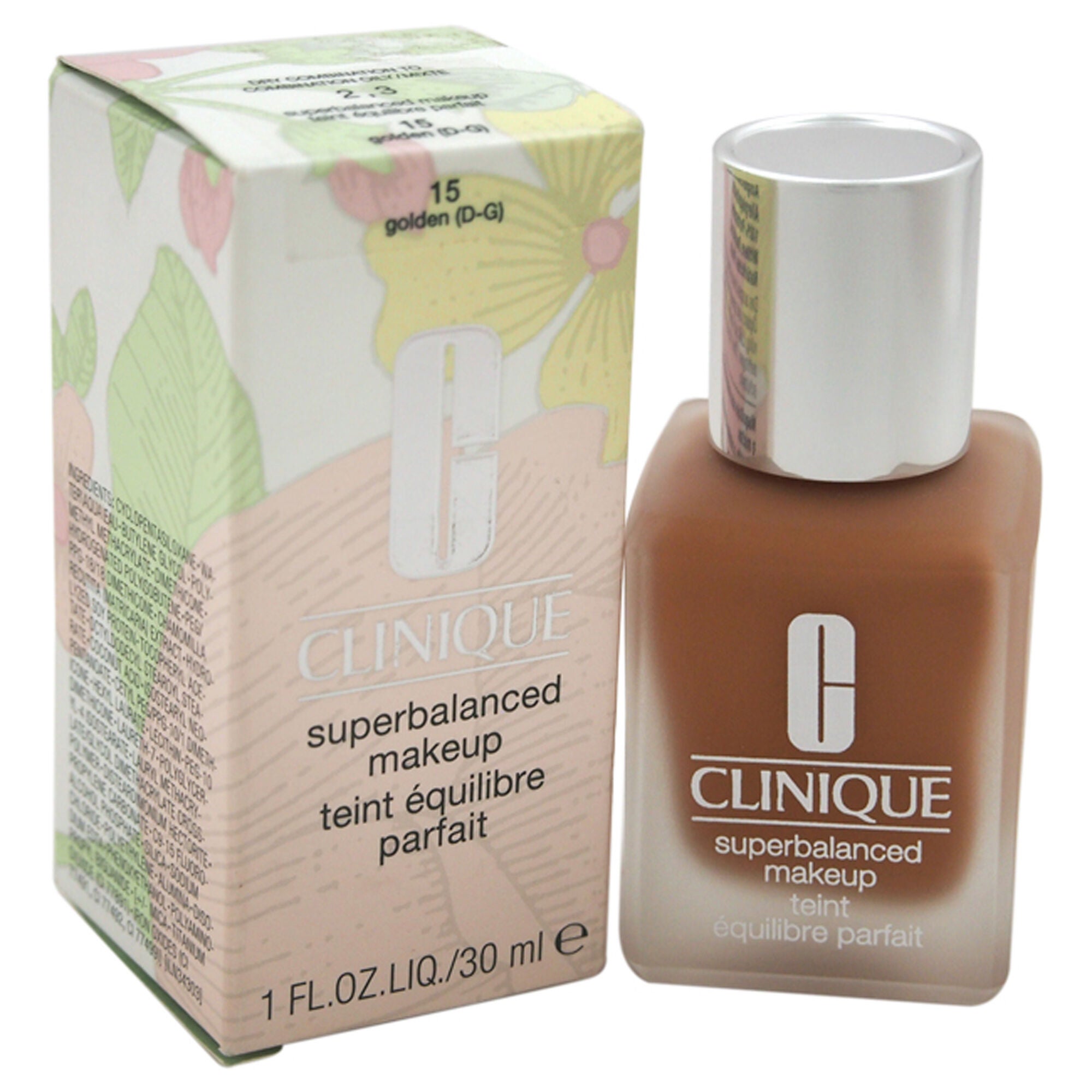 Superbalanced Makeup - 15 Golden (D-G) - Dry Combination To Combination Oily by Clinique for Women - 1 oz Foundation, See Description, hi-res image number 0