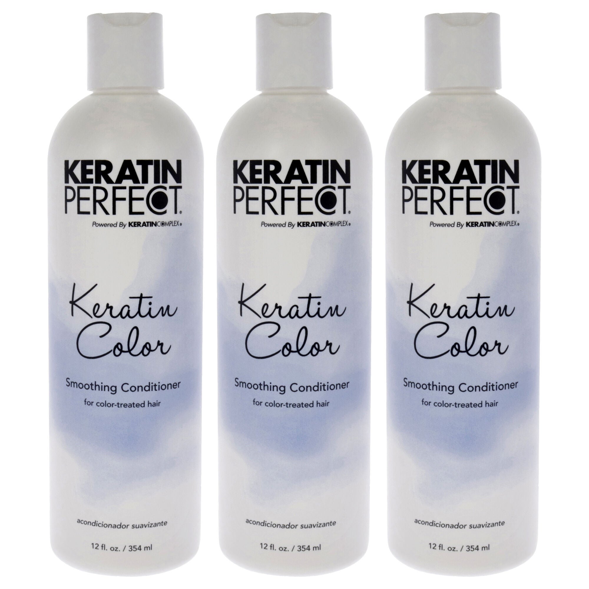 Keratin Color Conditioner by Keratin Perfect for Unisex - 12 oz Conditioner - Pack of 3, See Description, hi-res image number 0