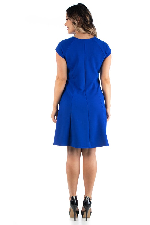 Keyhole Neck Plus Size Dress, , alternate image number 1