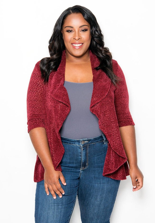 Claire Cardigan, Red, hi-res image number null