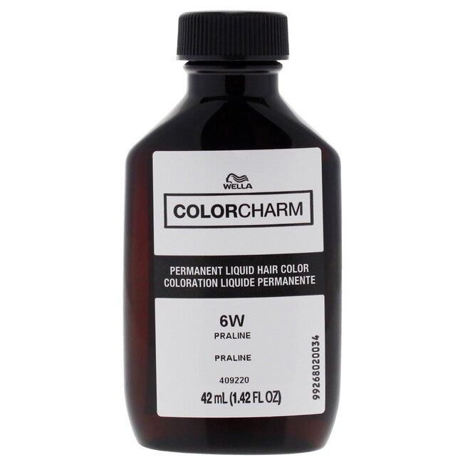 Color Charm Permanent Liquid Hair Color - 6W Praline by Wella for Unisex - 1.42 oz Hair Color, See Description, alternate image number 1