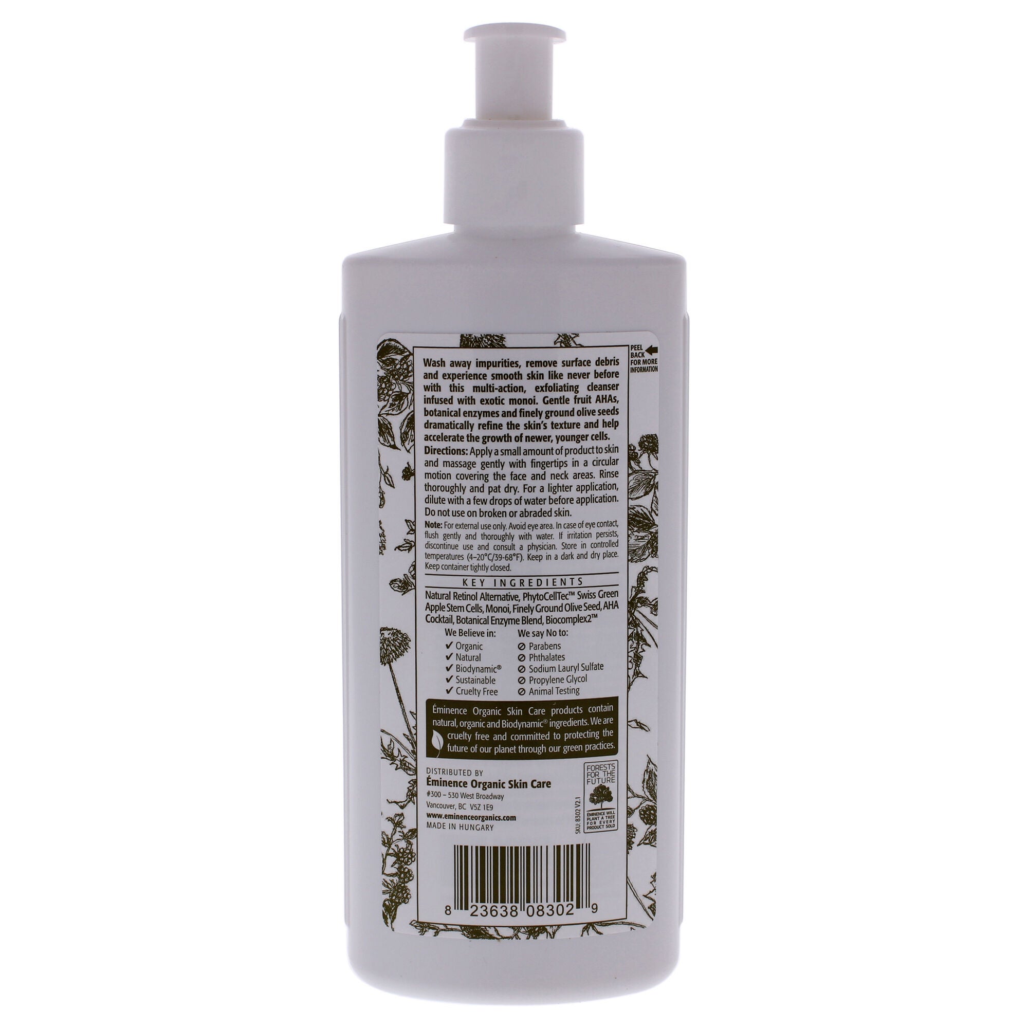 Monoi Age Corrective Exfoliating Cleanser by Eminence for Unisex - 8.4 oz Cleanser, , alternate image number 3