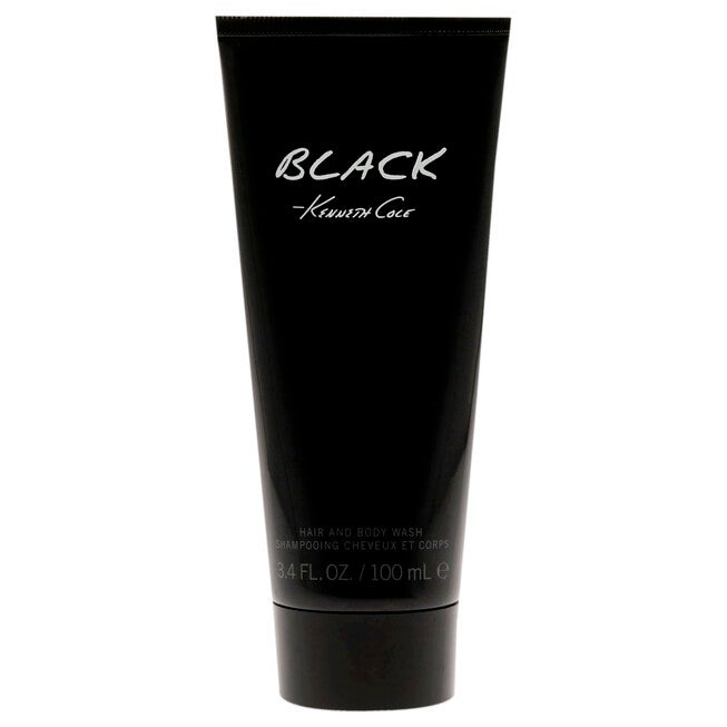 Kenneth Cole Black by Kenneth Cole for Men - 3.4 oz Hair and Body Wash (Unboxed), See Description, hi-res image number 0