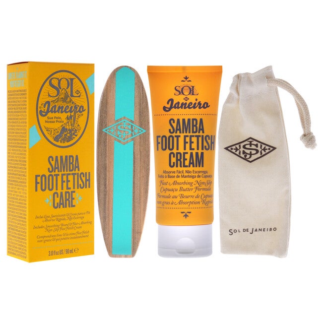 Samba 2-Step Foot Fetish Care by Sol de Janeiro for Unisex - 3 oz Cream, , alternate image number 2