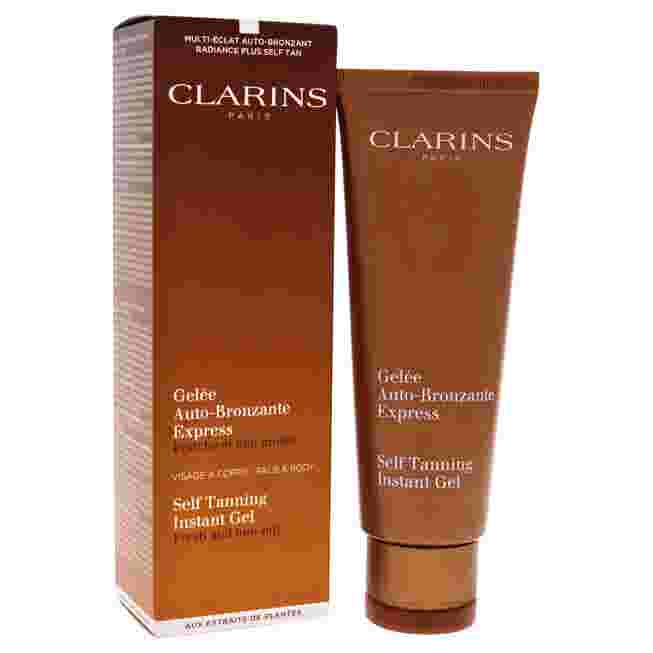 Clarins Self Tan Instant Gel packaging and tube