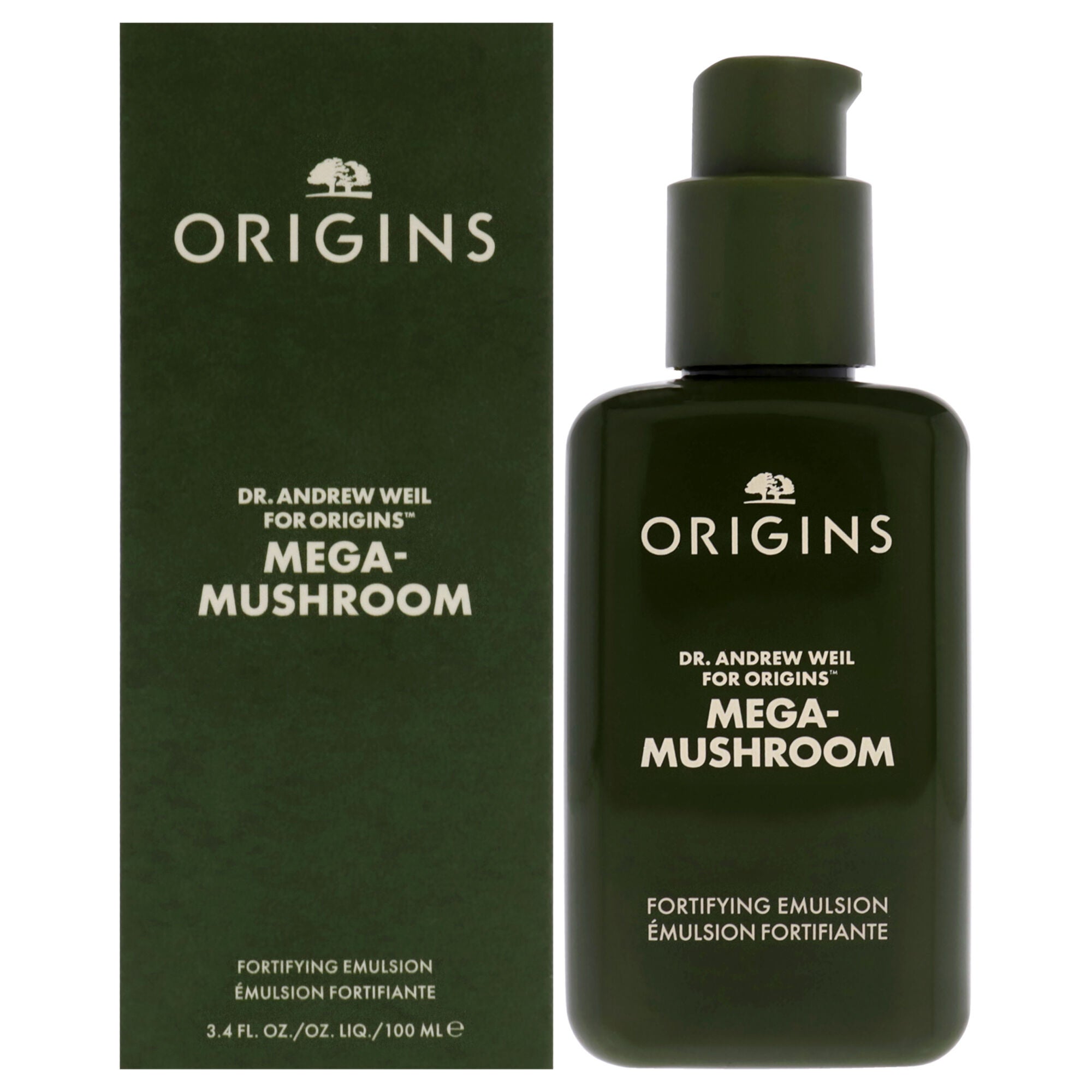 Dr Andrew Weil For Origins Mega Mushroom by Origins for Women - 3.4 oz Emulsion, See Description, hi-res image number 0