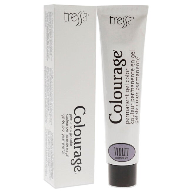 Colourage Permanent Gel Color - Violet Concentrate by Tressa for Unisex - 2 oz Hair Color, , alternate image number 6