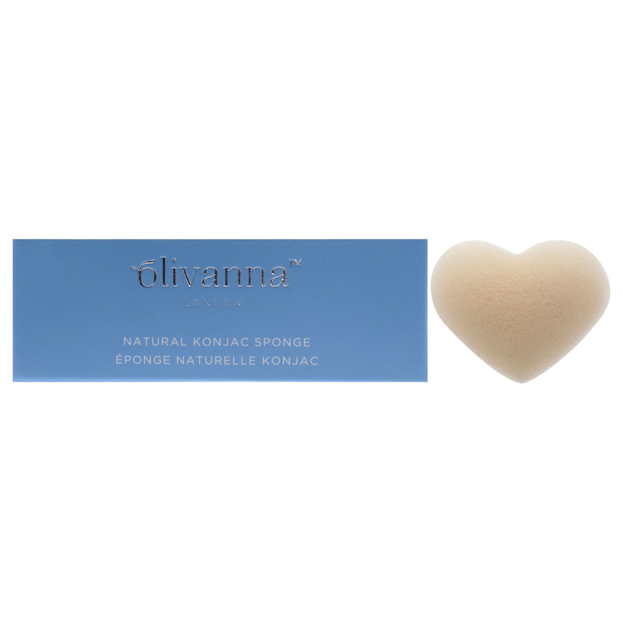 Natural Konjac Sponge by Olivanna for Women - 1 Pc Sponge, See Description, hi-res image number 0