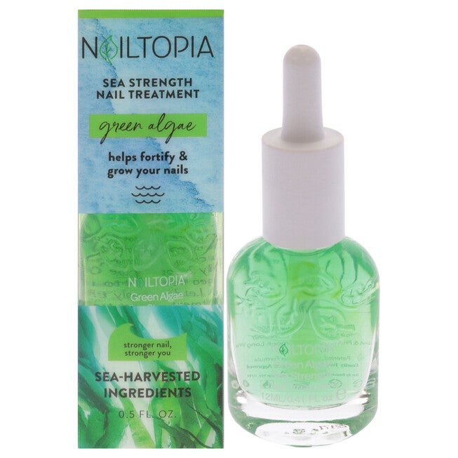 Sea Strength Nail Treatment - Green Algae by Nailtopia for Women - 0.5 oz Nail Treatment, See Description, hi-res image number 0